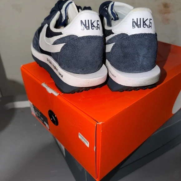 Nike Dark Blue and White Sacai